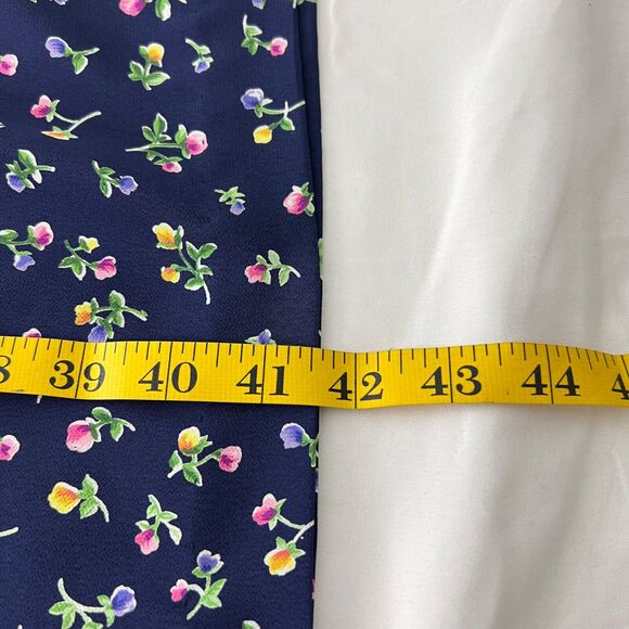 Talbots Women’s Floral Short Sleeve Dress 6 Vintage Chic Teacher 90s - Picture 10 of 10